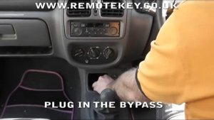Renault Clio Watch The Immobiliser Bypass Being Fitted