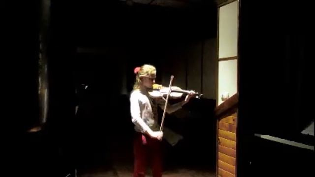 The Infant Paganini - Fantasia Edvard Mollenhauer.  Violin - Linda Vilister 11 años