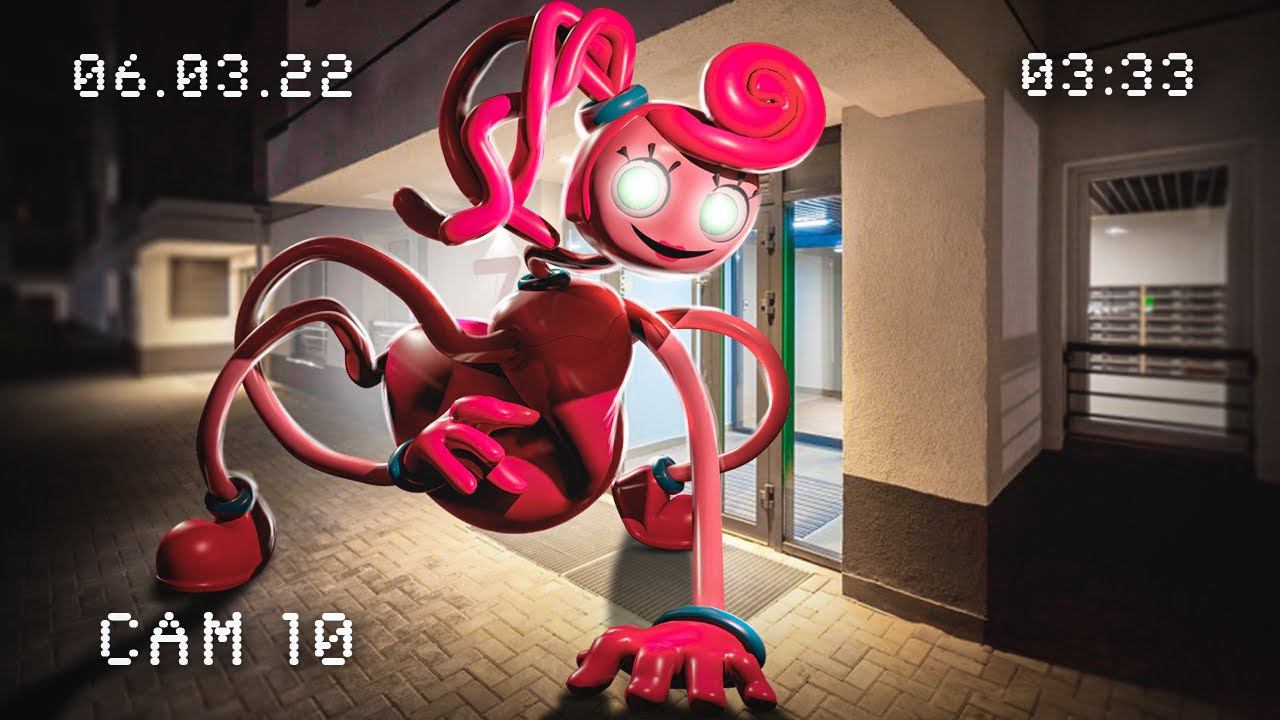 Заснял МАМА ДЛИННЫЕ НОГИ на СКРЫТЫЕ КАМЕРЫ! Мама Длинные Ноги Poppy Playtime chapter 2