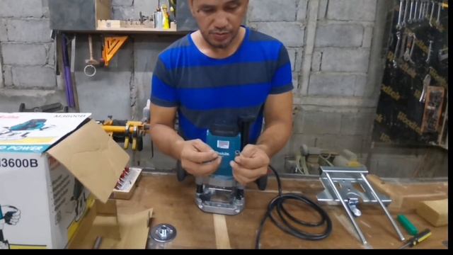 Makita M3600B unboxing and accessories review