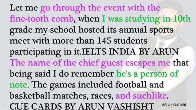 Describe A School or College Event That You Remember Well Cue Card | May To Aug Cue Cards 2021 смотреть онлайн