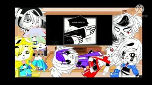 undertale au react to cross sans vs epic sans // :3