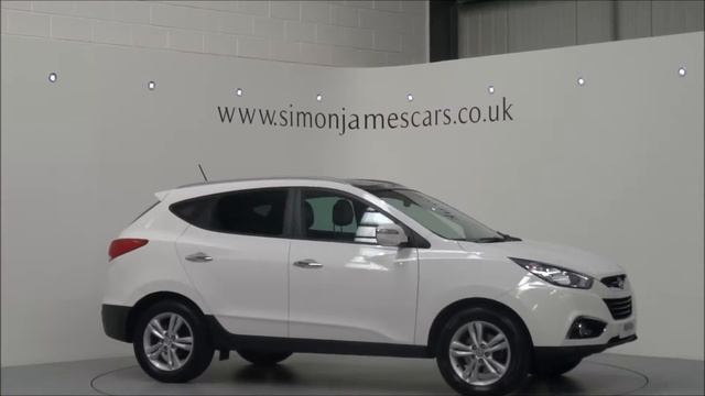2013 Hyundai IX35 1.7 CRDi 16v Premium Finished in White смотреть онлайн