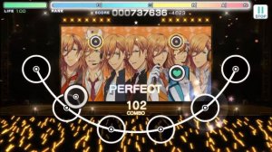 Uta no Prince-Sama: Shining Live「Mellow x 2 Chu」NORMAL (Ultimate Combo) Full Team: Ren Jinguji