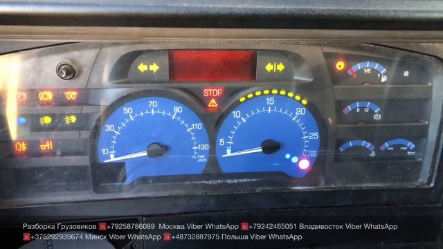 16.10.19 Польша Запуск двигателя перед разборкой RENAULT MAGNUM MACK 440 E-Tech Разборка Грузовиков