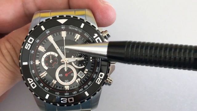 AN8030-58E Citizen Chronograph Black Dial ..... DCMStore смотреть онлайн