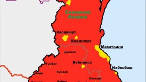 История дагестанской равнины, с начала 14 - 15 веков.