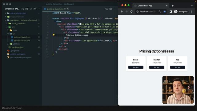 Building Infinitely Scalable Applications with Next.js and Turborepo (Alec Chernicki)