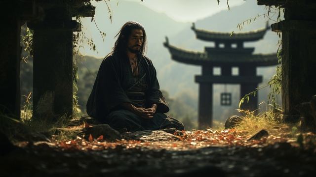 Последний самурай _ Японская дзен-музыка для сна и учебы с флейтой