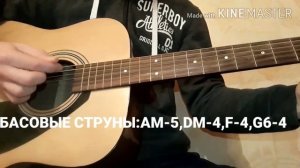 Четвертый урок игры на гитаре. Разбор перебора восьмерка на примере песни Увезите меня на Дип хаус