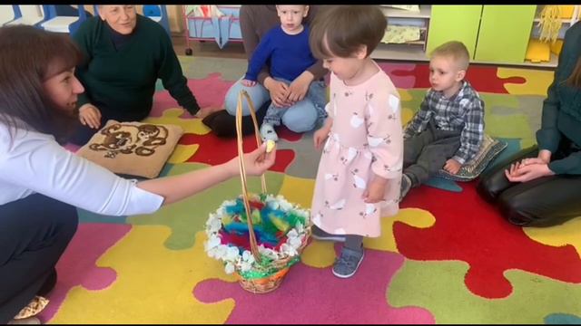 Фрагмент занятия. Комарова Н.С.