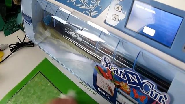 Вырезание из фетра на ScanNCut тестирование смотреть онлайн