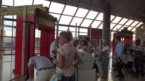 Havana airport boarding