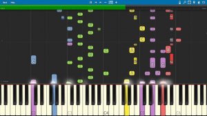 Baldi's Big Zoo - A Baldi's Basics Song - Random Encounters - Piano Cover / Tutorial