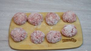 Острые фрикадельки в томатном соусе