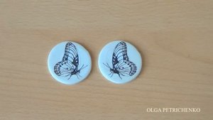 Как перевести картинку на полимерную глину. How to transfer picture to polymer clay.