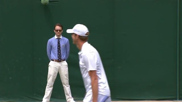 Wimbledon 2017 - Sam Querrey quickly wraps up win over Tsonga