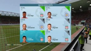 FIFA 16 Coutinho and Vardy Goals