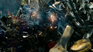 Оптимус против десептиконов