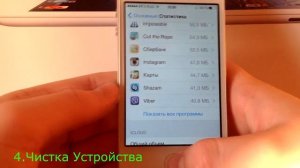 Ускоряем скорость работы iPhone 4/4S на iOS 7,8,9.