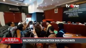 TVONE//DR.dr.Waldensius Girsang SpM(K) Ciptakan Metode baru Operasi Mata