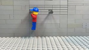 Lego Man Does Parkour (Stop Motion)