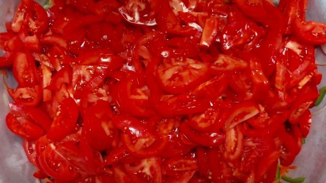 Салат на зиму с болгарским перцем, помидорами, луком и морковью/ "Петрович", "Рыжик", "Охотничий"..
