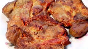 Стейк из свинины! Классический рецепт!.