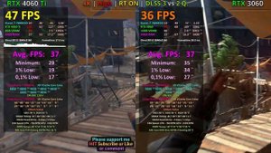 RTX 4060 Ti vs RTX 3060 12GB 1080p 1440p 4K / R7 7800X3D
