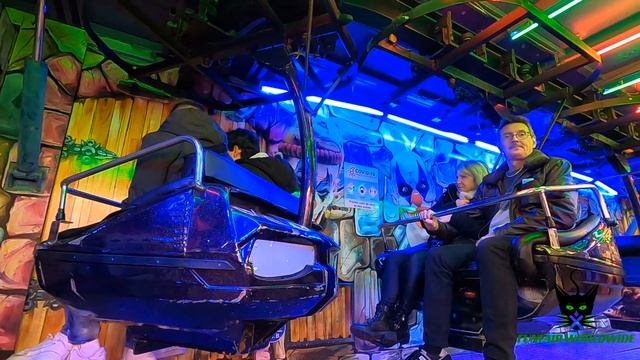 HANGING GHOST TRAIN "TRAIN FANTOME" @ FOIRE D'OCTOBRE DE LIEGE (BELGIUM) 2021 смотреть онлайн