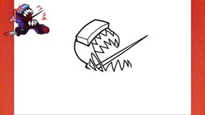 How to draw IMPOSTOR V4 UPDATE | Drawing Friday Night Funkin style | Dibujos de AMONG US