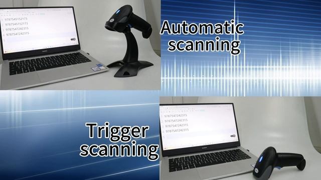 Sumicor Bluetooth Wireless Barcode Scanner with Stand, 3 in 1 Handheld Barcode Reader 1D 2D QR Code смотреть онлайн