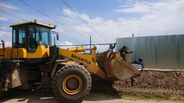 Карьер Буньково с высоты птичьего полета смотреть онлайн