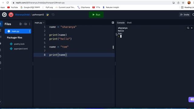 PYTHON #2 VARIABLES & CONSTANTS|python for beginners #viral#python#codewithsharanya#coding#trending
