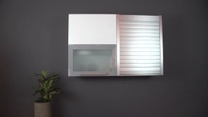 Подвесной шкаф с откидной крышкой