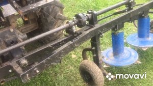 Коса для минитрактора Скаут Т-18 проблемы,установка!!!