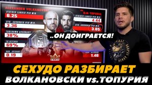 Сехудо разбирает бой Волкановски - Топурия / Сравнительный анализ боя / UFC 298 | FightSpace MMA