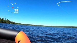 Yamaha 9.9 [15] | 12 винт | Замер скорости | Bratan 380 kl |