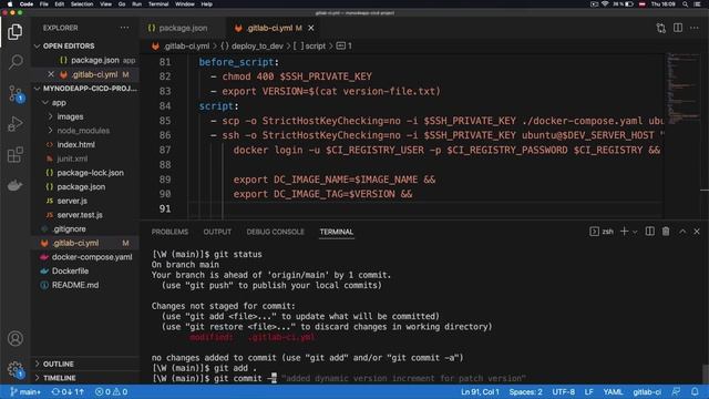 Gitlab CI/CD часть 2