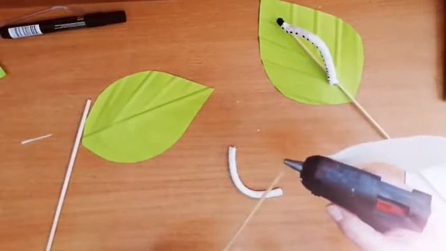 Гусеница из бумаги в Блиновке смотреть онлайн