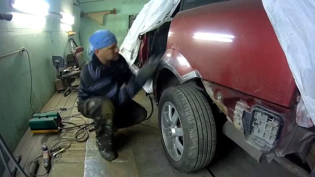 Замена порогов переход по ребру. смотреть онлайн