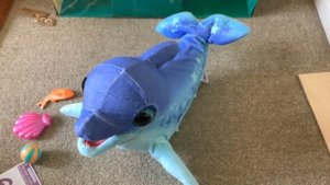 FurReal Friends Dazzlin Dimples My Playful Dolphin Unboxing Demonstration & Review New Toys 2021
