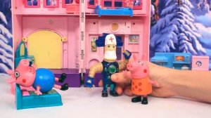 Свинка Пеппа  Папа свин Заболел Гриппом  Закаляемся Вместе