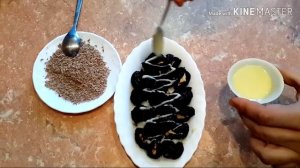 Чернослив с орехами и сгущенкой