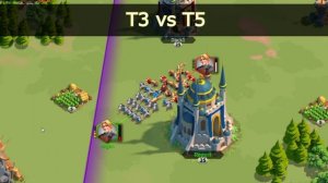 Насколько т4 юниты слабее т5 юнитов + лайфхак с т1 юнитами в игре Rise of Kingdoms райс оф киндомс