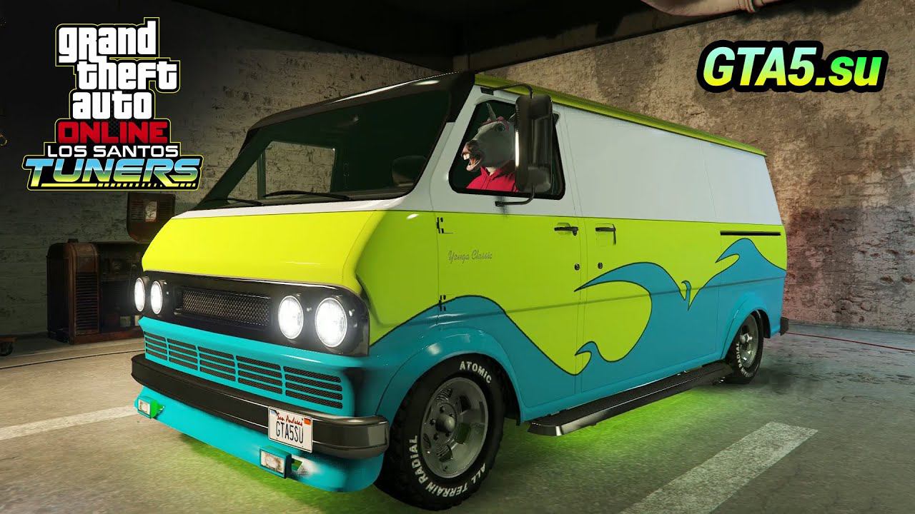 Bravado Youga Classic фургон в GTA Online приз автоклуба GTA 5 SUPER смотреть онлайн