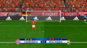 UCL | BAYERN MUNICH VS REAL MADRID | PENALTY SHOOTOUT | PES 2017 | HD