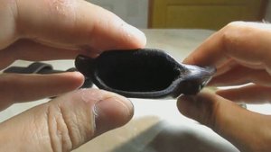 Самодельные ножны из кожи/Homemade leather sheath