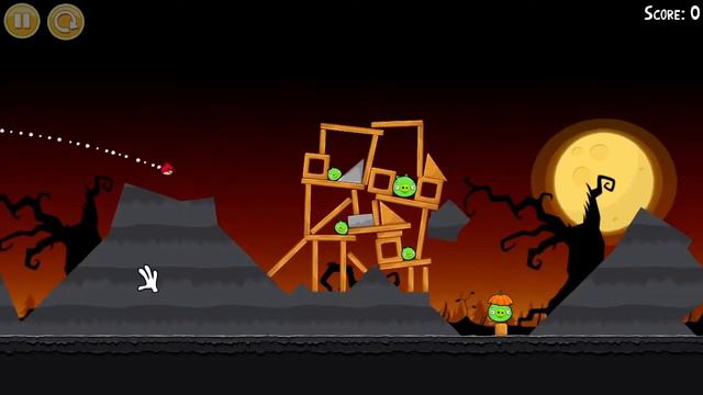 Angry Birds Seasons - Серия 2 - Свиньи в тыквах смотреть онлайн