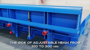 The 14x3.5 meters moulding stand